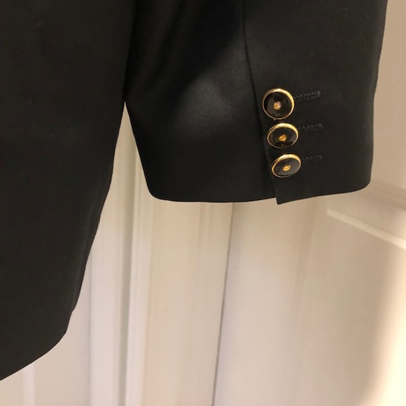 Mens Classic Black blazer made by Baumler - Picture 5 of 9